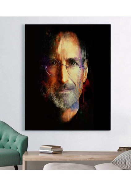 Steve Jobs Girişimcilik Kanvas Tablo