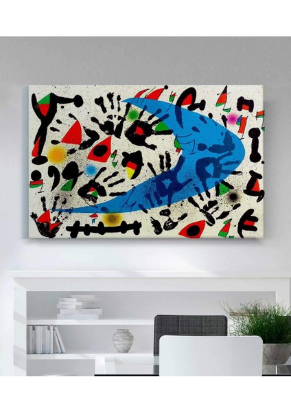 Joan Miro -Famili Kanvas Tablo