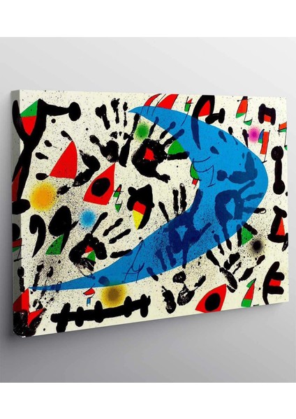Joan Miro -Famili Kanvas Tablo fiyatları