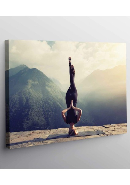 Yoga Meditasyon Saati Kanvas Tablo fiyatları