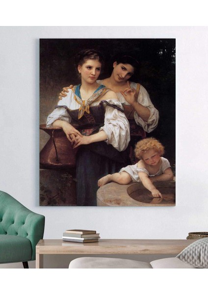 William Adolphe Bouguereau Kanvas Tablo