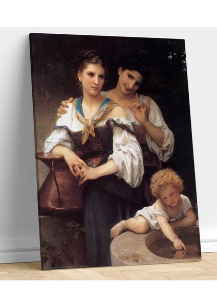 William Adolphe Bouguereau Kanvas Tablo