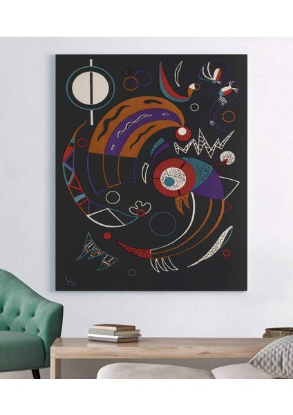 Wassily Kandinsky Comets Kanvas Tablo