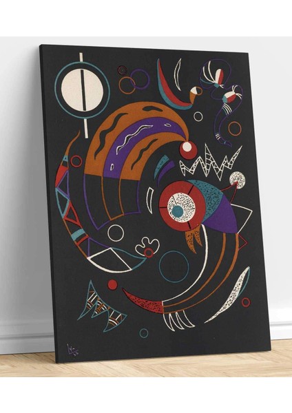 Wassily Kandinsky Comets Kanvas Tablo