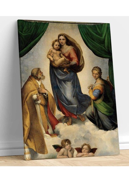 Raphael Sistine Madonna Kanvas Tablo