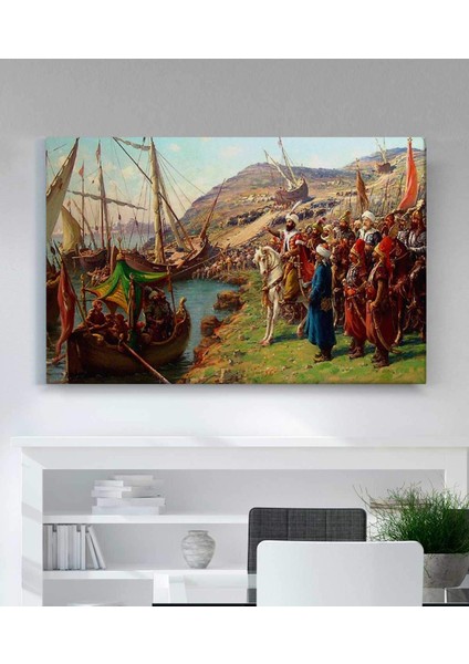 Istanbulun Fethi Kanvas Tablo fiyatları