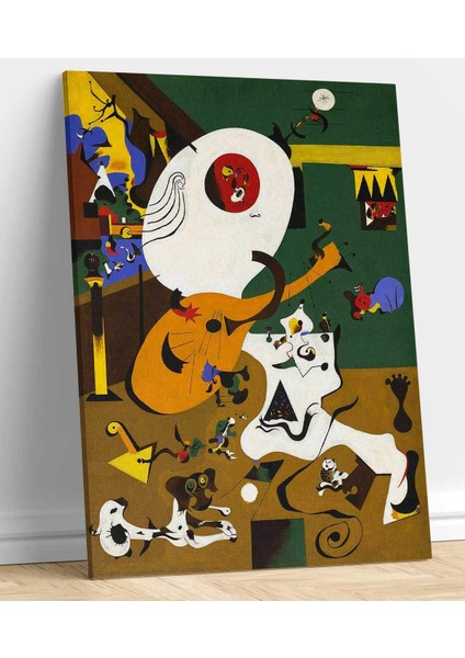 Joan Miro Hollanda'da Iç Mekan Kanvas Tablo fiyatları