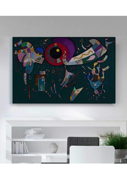 Wassily Kandinsky Çemberin Çevresi Kanvas Tablo fiyatları
