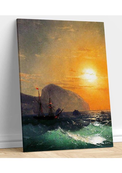 Ivan Konstantinovich Kırım Ay Dağı Kanvas Tablo