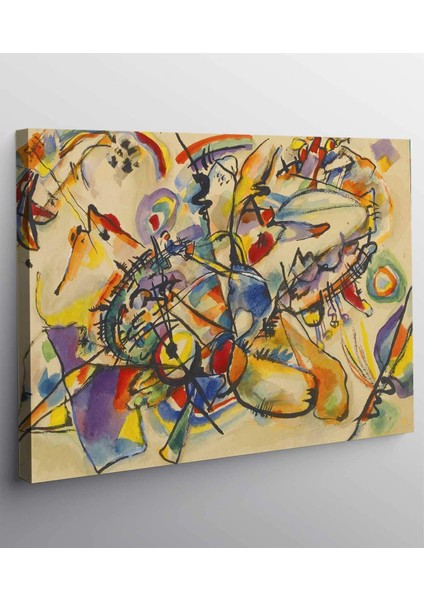 Wassily Kandinsky Isimsiz Kompozisyon Kanvas Tablo fiyatları