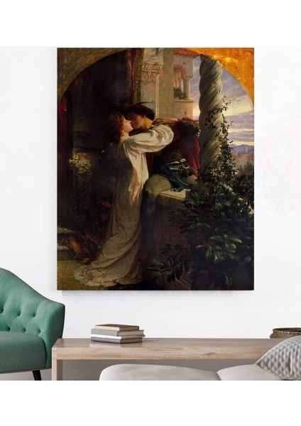 Frank Dicksee Romeo ve Juliet Kanvas Tablo