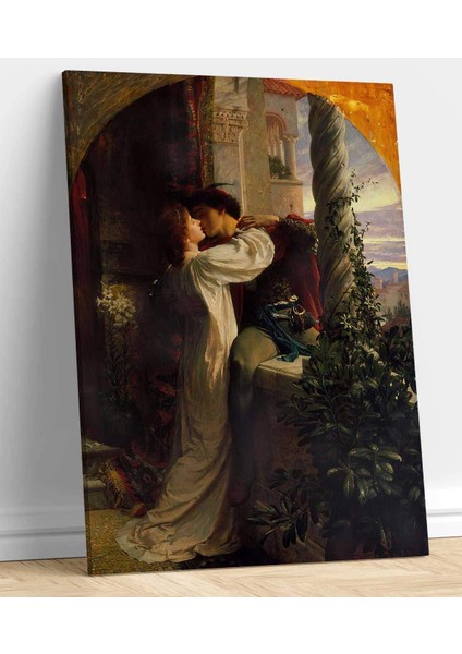 Frank Dicksee Romeo ve Juliet Kanvas Tablo