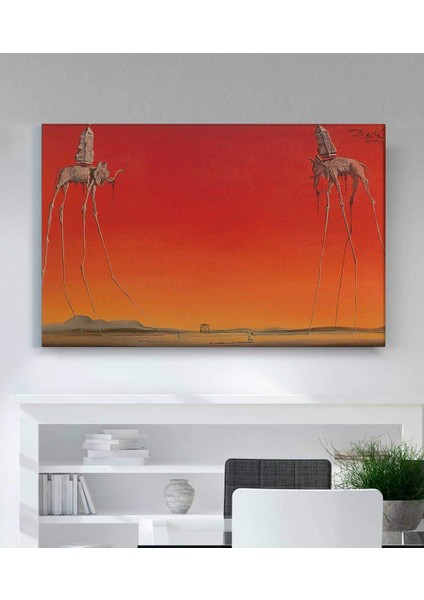 Salvador Dali Filler Kanvas Tablo