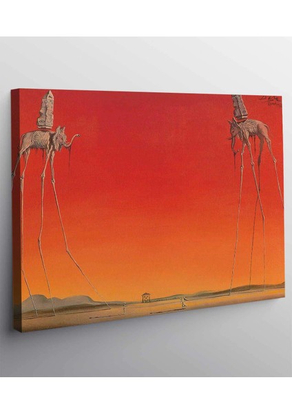 Salvador Dali Filler Kanvas Tablo