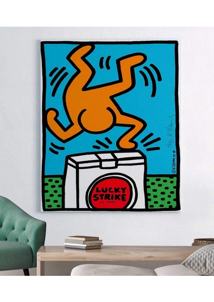 Keith Haring Lucky Kanvas Tablo