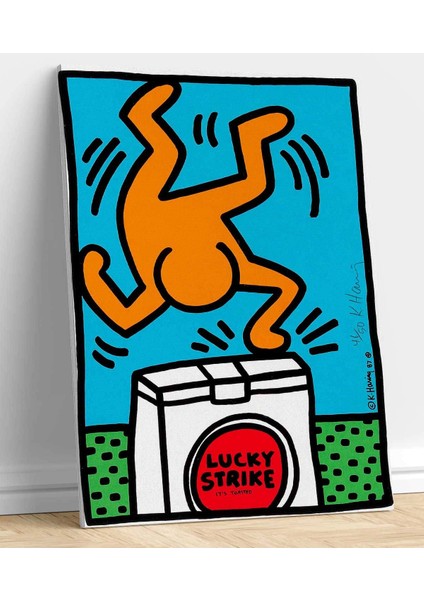 Keith Haring Lucky Kanvas Tablo