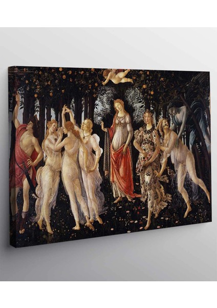 Sandro Botticelli Botticelli Primavera Kanvas Tablo