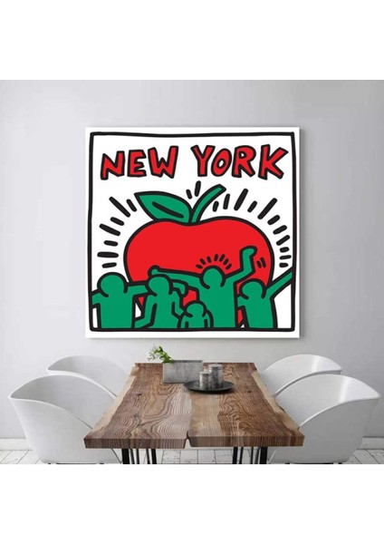 Keith Haring New York Kanvas Tablo