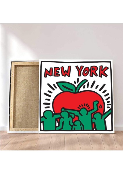 Keith Haring New York Kanvas Tablo