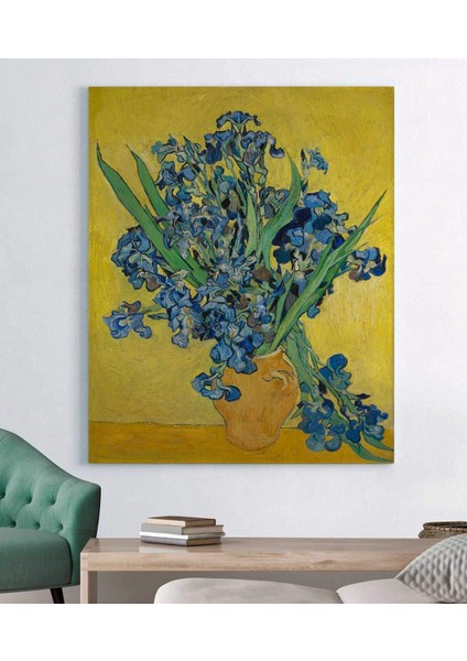 Vincent Van Gogh Süsen Kanvas Tablo