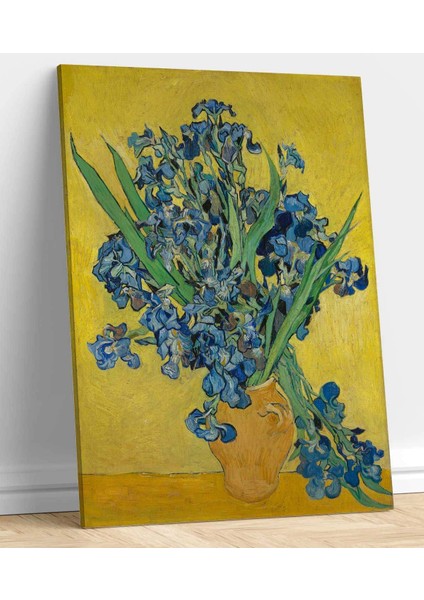 Vincent Van Gogh Süsen Kanvas Tablo