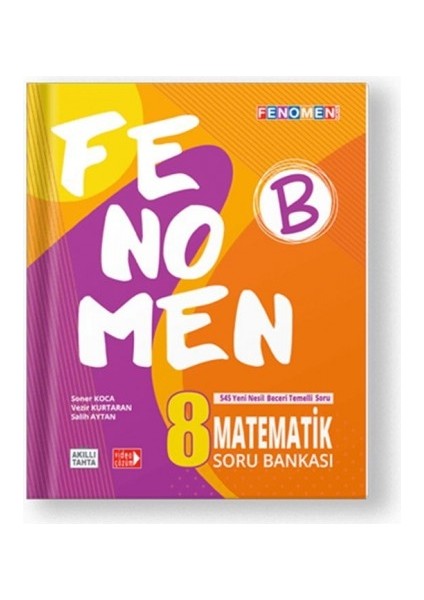 8. Sınıf - Fenomen Matematik Soru Bankası (B) -