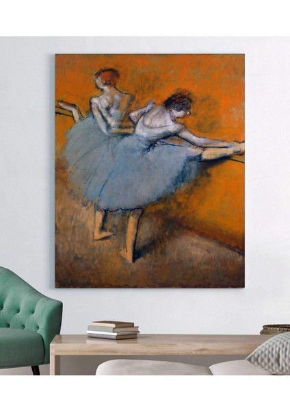 Edgar Degas Bailarinas Kanvas Tablo
