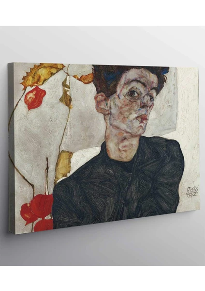 Egon Schiele Kanvas Tablo