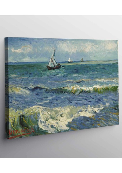 Vincent Van Gogh Deniz Manzarası Kanvas Tablo fiyatları