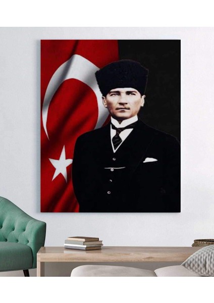 Atatürk Kanvas Tablo