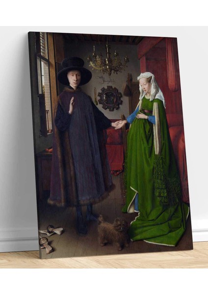 Van Eyck Arnolfini Düğün Kanvas Tablo