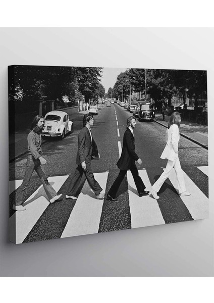 Rock Yıldızı Bant Kraft Kanvas Tablo