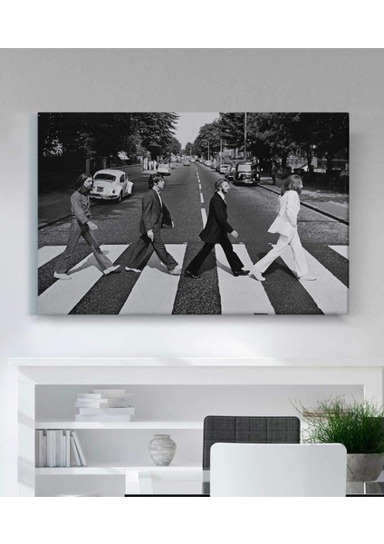 Rock Yıldızı Bant Kraft Kanvas Tablo fiyatları