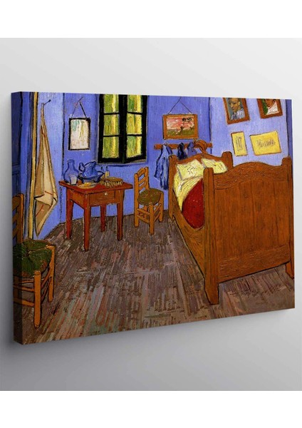 Vincent Van Gogh Bedroom Kanvas Tablo