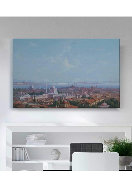 Carlo Bossoli Constantinople Kanvas Tablo fiyatları