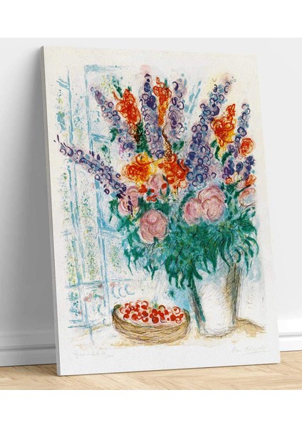 Marc Chagall Büyük Buket Kanvas Tablo fiyatları