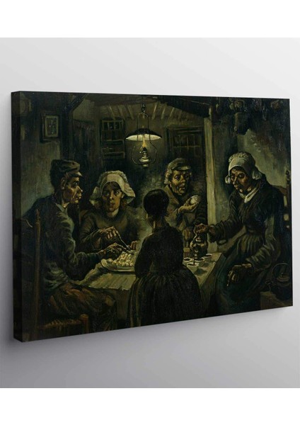 Vincent Van Gogh - Patates Yiyenler Kanvas Tablo fiyatları