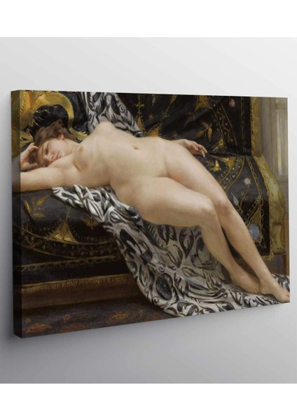 Guillaume Seignac Yorgunluk Kanvas Tablo