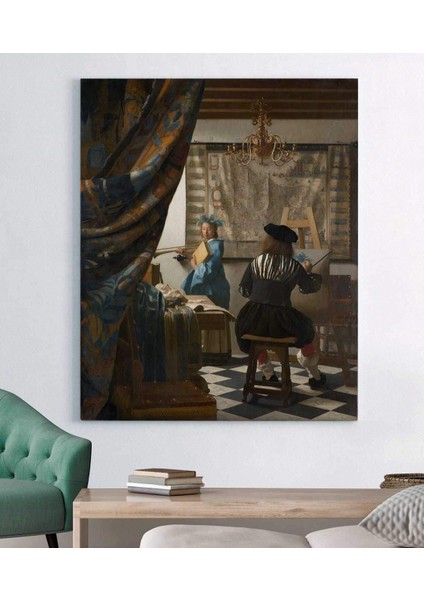 ‎johannes Vermeer Kanvas Tablo