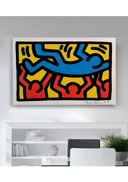Keith Haring Kanvas Tablo