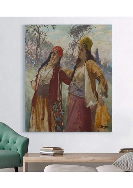 Zonaro Fausto Çingene Kanvas Tablo