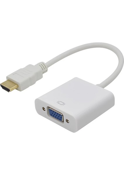 4547 HDMI To VGA Monitör Çevirici Dönüşütürücü Adaptör
