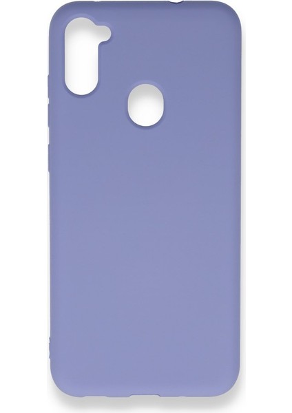 Samsun Galaxy A11 / M11 Kılıf Lansman Silikon Kılıf Lila