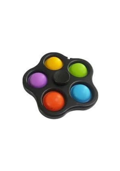Tineke Pop-It Stres Çarkı, Duyusal Stres Çarkı, Renkli Pop-It Stres Çarkı, Fidget Duyusal Oyuncaklar