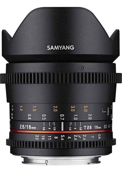 16mm T2.6, Sine Lens, Sony E Uyumlu