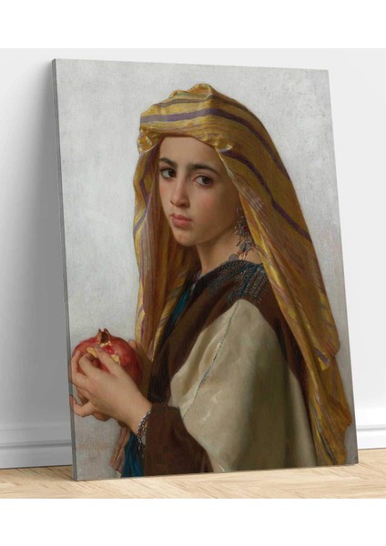 William Adolphe Bouguereau - Narlı Kız Kanvas Tablo fiyatları