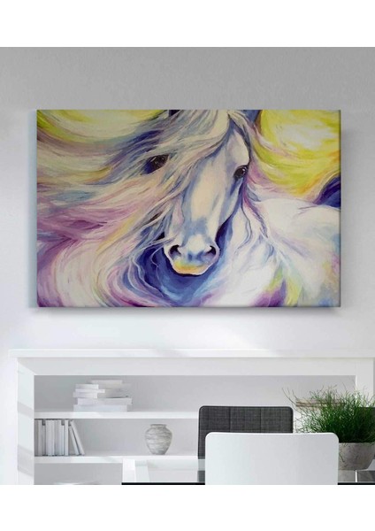 At Duvar Kanvas Tablo