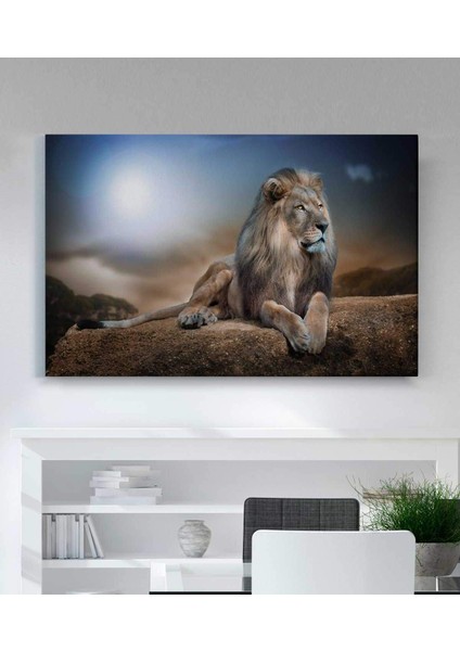 Aslan Kanvas Tablo