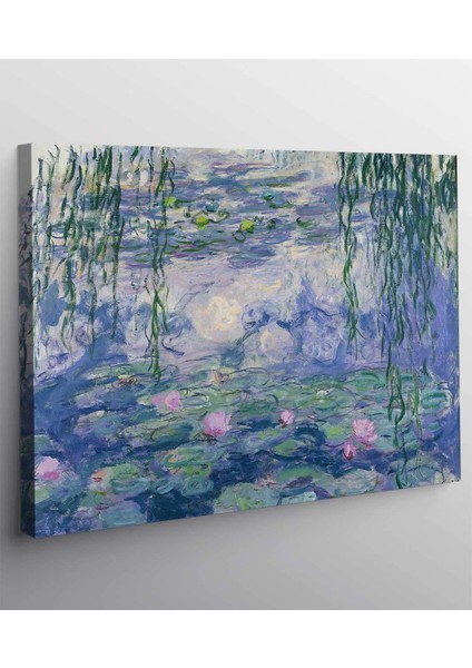 Claude Monet-Nilüferler Kanvas Tablo