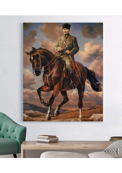 Atatürk Kanvas Tablo